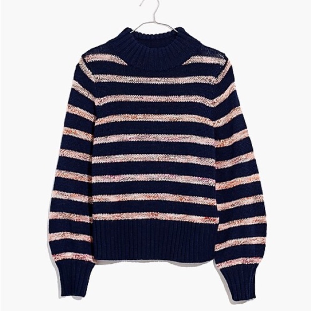 Madewell Striped Metcalf p Sweater